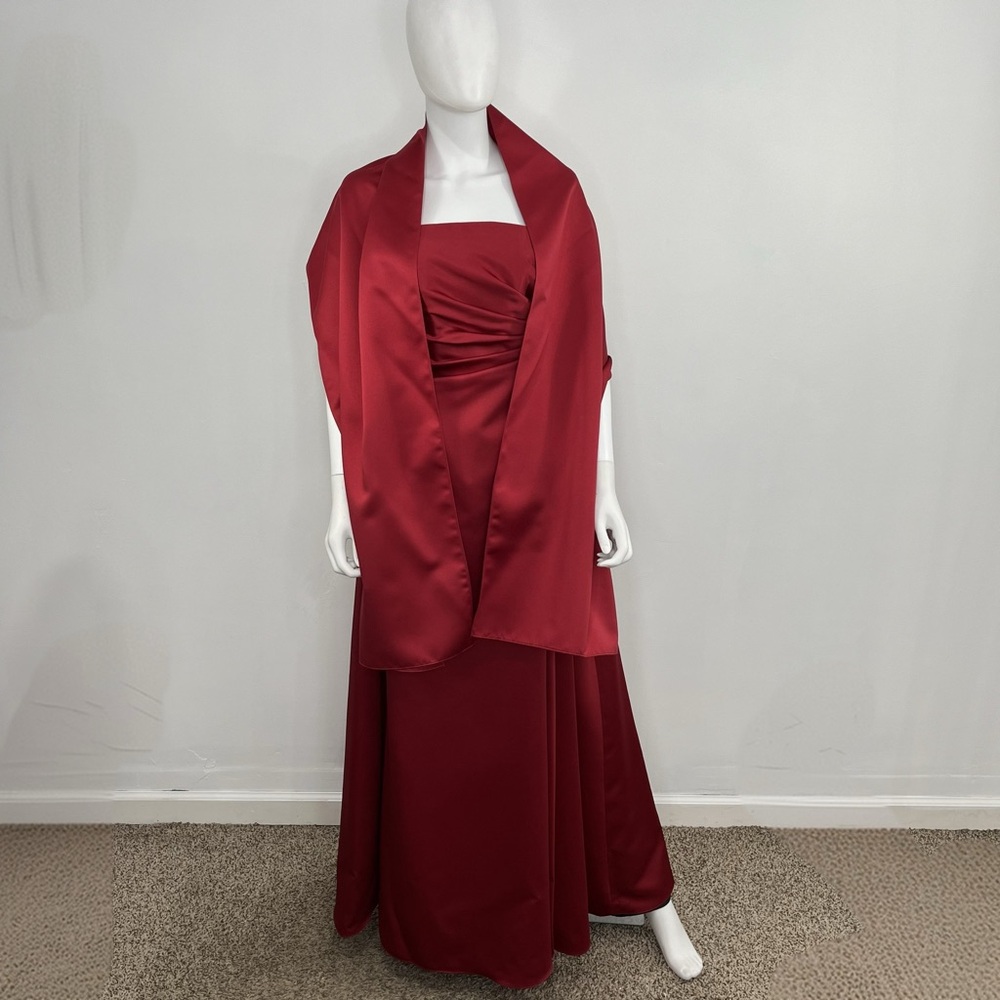 ✨❤️ NWT Michaelangelo Strapless Formal Gown – Elegant & Timeless! ❤️✨ - Picture 4 of 14